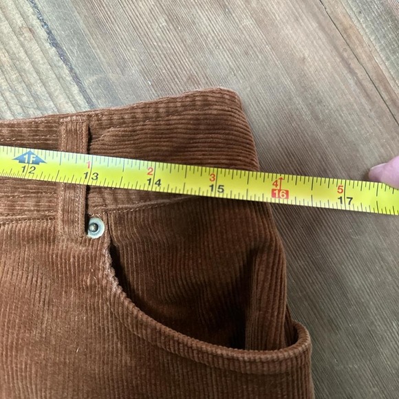 Sutton Studio Brown Corduroy Mini Skirt Sz 6 Classic Y2kvibe‎ Festival - Picture 6 of 8
